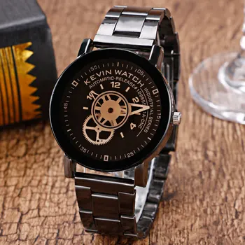 

Fashion Brand Casual Analog Wrist Watch Gear Design Quartz Watches Men Women Black/Beige Bracelet Gift Clock Relojes Wristwatch