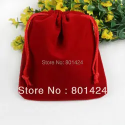 20 шт. 12x9 см 80-55 бархат Drawstring/мешок ювелирных изделий, рождество/свадебный подарок мешок