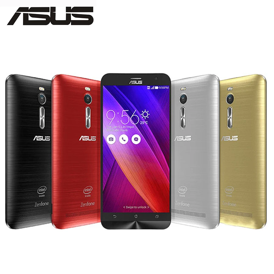 Оригинальный ASUS ZenFone 2 ZE551ML 4 г LTE мобильный телефон ядра ГБ оперативная память 32