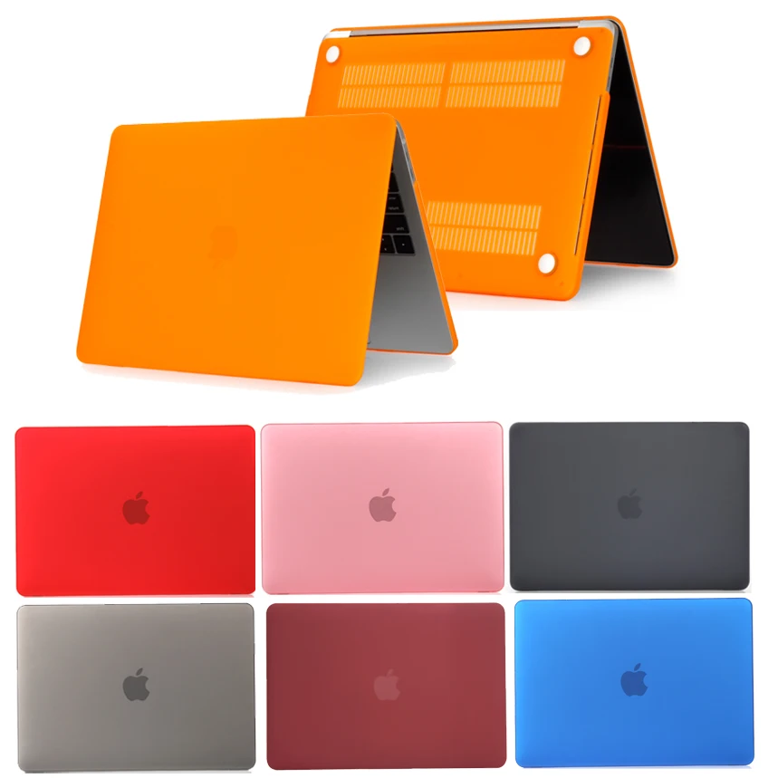 Solid Laptop Case for Macbook Air 13 Matte A1466 Hard PC Cover Mac book Pro Retina 11 12 15 | Компьютеры и офис