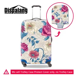 Dispalang красочный цветок печати багажа Чехлы для девочек Женская мода эластичные чемодан защитная крышка высокого качества
