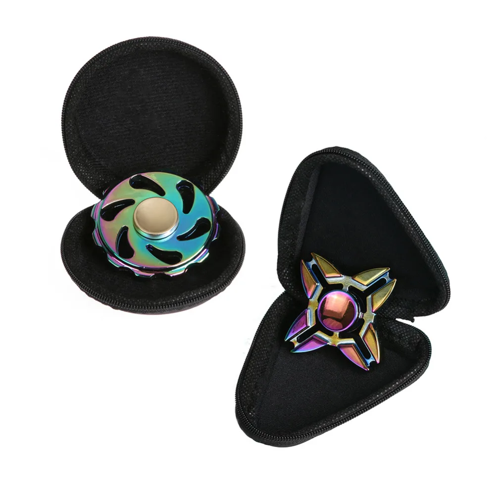 

Fidget Spinner Box Case For Dustproof Hand Spinner EDC Fidget Spinner Focus Gyro Toys For Children Finger Spinner Bag #FO
