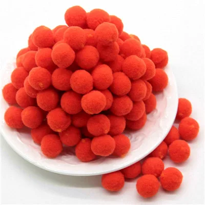 8/10/15/20/25/30mm Mini Fluffy Soft Pom Poms Pompoms Ball Handmade Kids Toys Wedding Christmas Decor DIY Sewing Craft Supplies