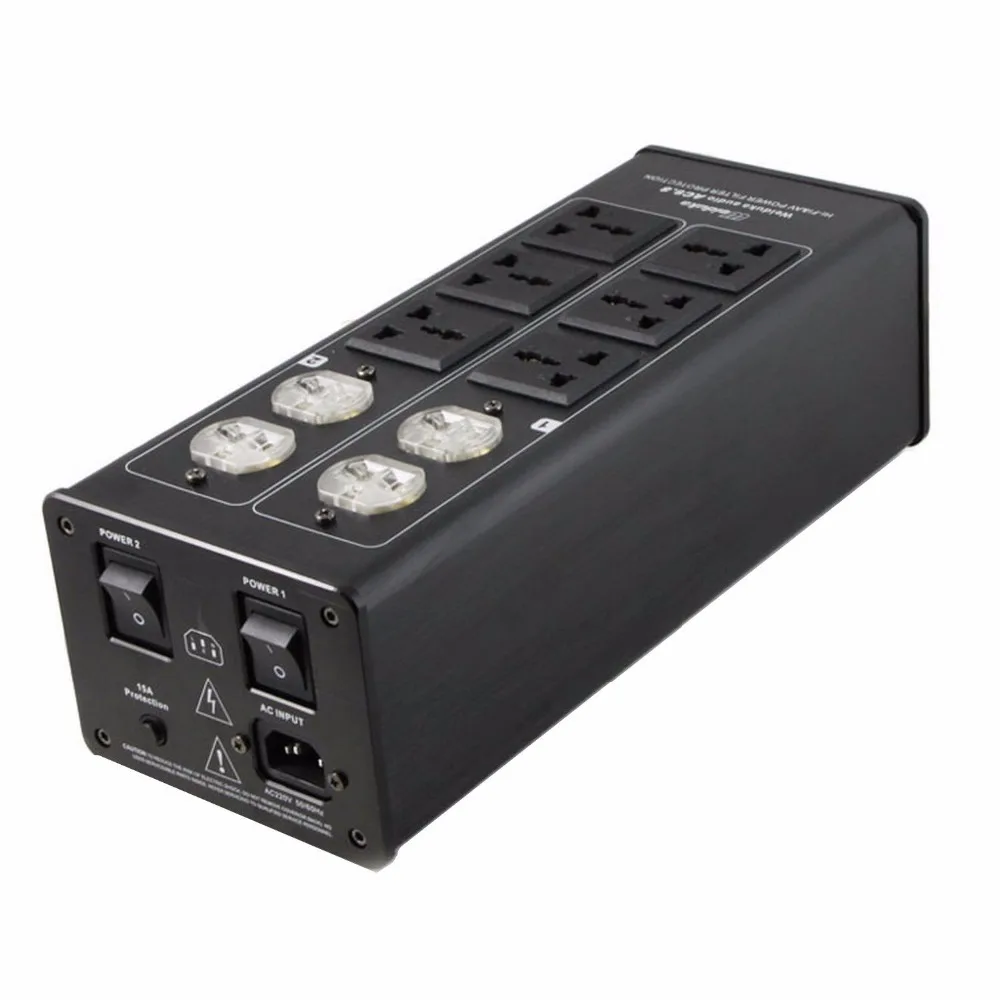 

3000W 15A Power Filter Protection Audio AC Socket Purifier Display 100V-240V