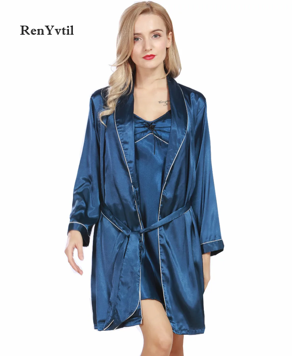 Buy RenYvtil Women Robe Gown Sets Brand 2017 New