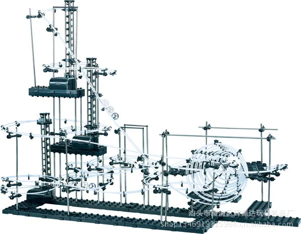 Космическая основа Spacerail космический Raill Забавный строительный комплект американские горки Игрушки SpaceRail Уровень 7, DIY космическая основа эректор Набор