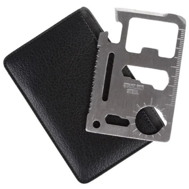 

11 in 1 Multifunction Credit Card Beer Bottle Opener Stainless Steel Credit Card Shaped Bottle Opener Kitchen Tool Accessory