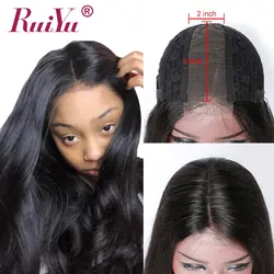 2x6 глубокий часть Синтетические волосы на кружеве парик Малайзии Прямые Синтетические волосы на кружеве человеческих волос парики для