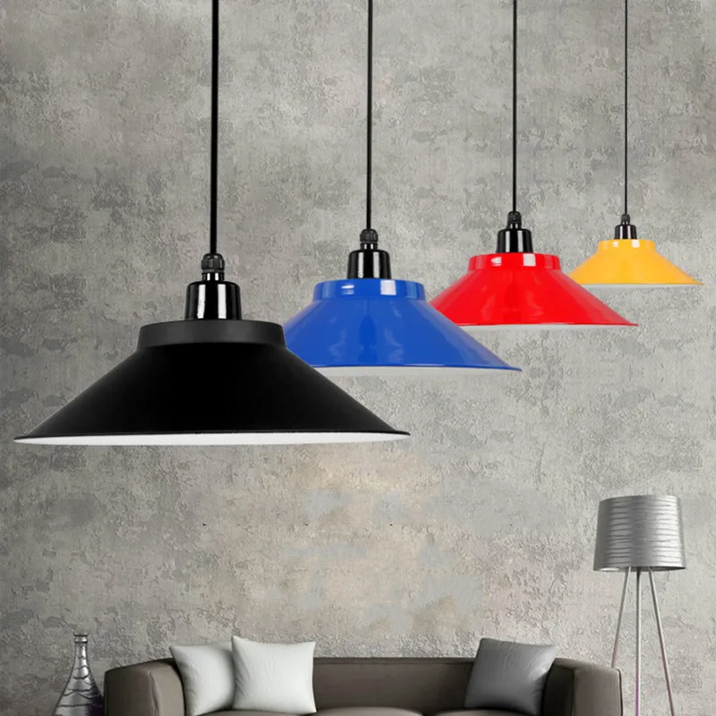 

Artpad American Ceiling Pendant Lamps AC110V-220V Aluminium Industrial Retro Vintage Pendant Lights for Kitchen Bar Living Room