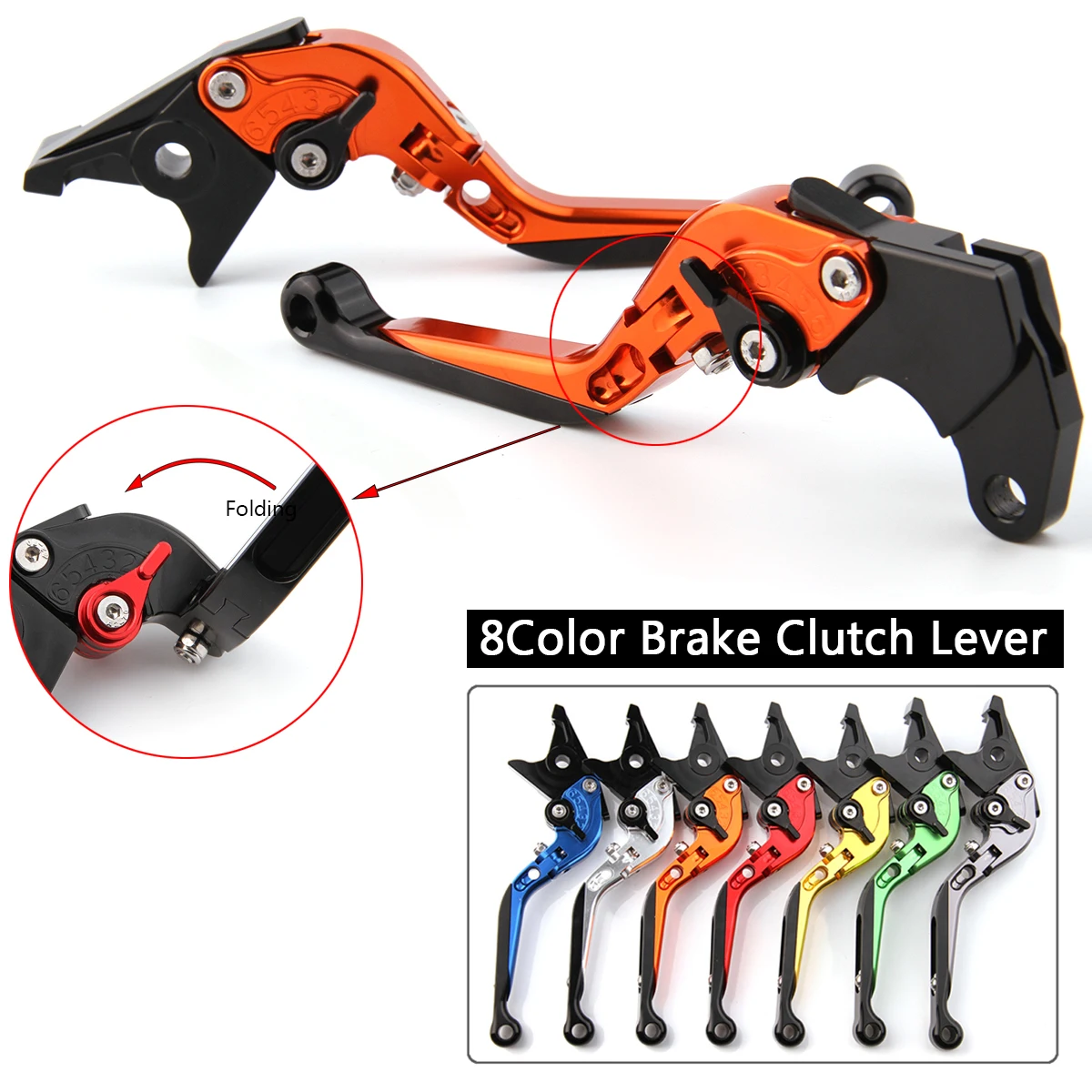 CNC Levers for Honda CBR650F CB650 NC700X Motorcycle Adjustable Folding