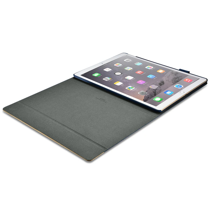 Для Новых iPad Pro 12,9 из искусственной кожи чехол тонкий защитный Стенд кожи для Apple iPad Pro 12,9 дюймов планшетный ПК Смарт Fundas