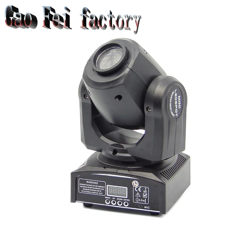

HOT/ 1pcs/lot Eyourlife LED Inno Pocket Spot Mini Moving Head Light 30W DMX dj 8 gobos effect stage lights