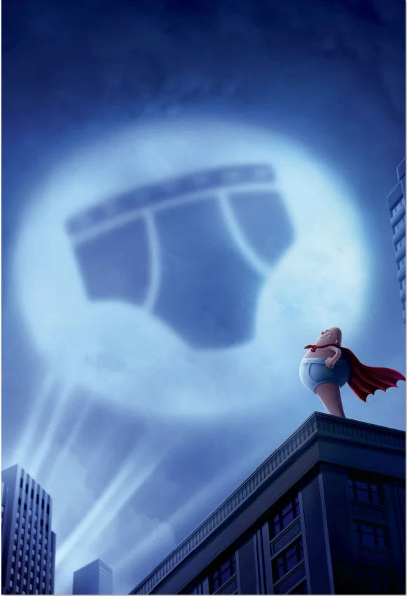 

5x7FT Blue Night Building Captain Underpants Custom Photo Studio Backdrops Backgrounds Vinyl 220cm x 150cm