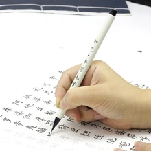 Современная новая кисть для каллиграфии, мягкие волосы, небольшая обычная для письма, кисти для почерка, 3 шт., кисть для рисования