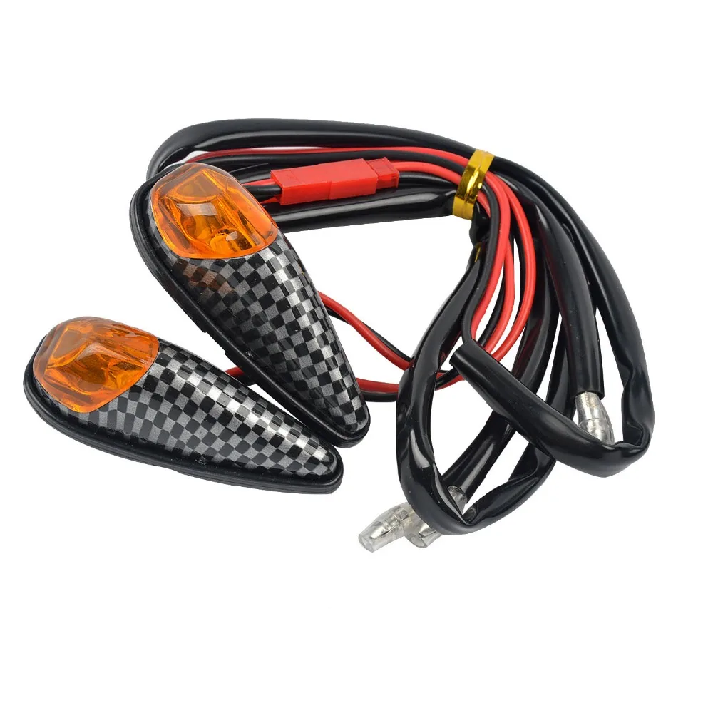 Taitian 2PCS Universal Amber LED Turn Signal Light Indicator Light