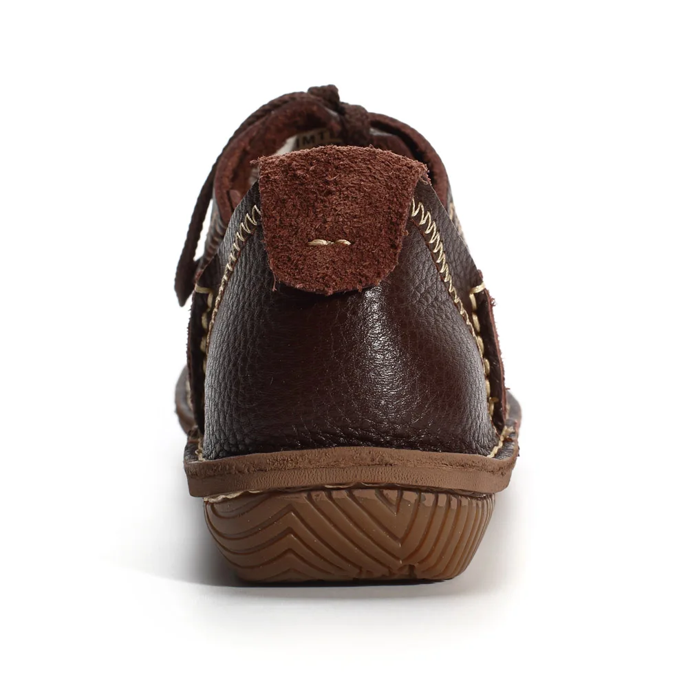 brun white Cuir Up Mocassins Appartements Femmes Plat Noir Dames Casual Black Lace coffee Main 568 café Véritable En brown Femme Plates Chaussures 5 fait qqxTtvgw
