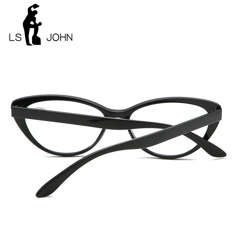 LS JOHN очки для чтения «кошачий глаз» женские ультралегкие компьютерные очки дальнозоркость 1,0 1,5 2,0 2,5 3,0 3,5 4,0 для чтения