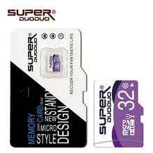 Superduoduo Free shipping Micro SD Card TF Card 32GB Class 10 flash card 8GB 16GB 32GB 64GB new Memory card 4GB C6 free adapter
