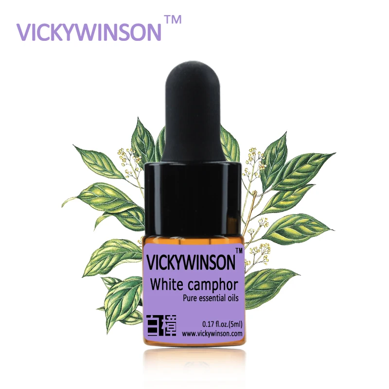 VICKYWINSON белое эфирное масло камфора 5 мл белые масла Отпугиватель комаров