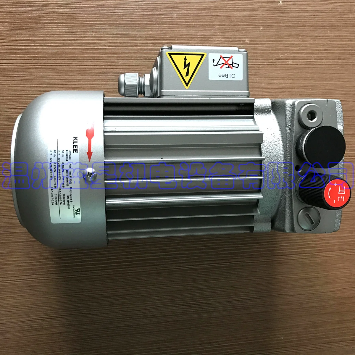Kbv-408 oil-free vacuum pump can replace  VT4.8 Max flow: 7.6m3h, max  vacuum 150mbar, voltage AC380V 3-phase power