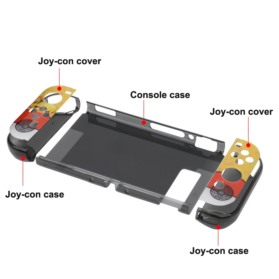 Дорожный переключатель аксессуары защитный жесткий чехол оболочка кожа с узором чехол для nintendo Switch игровая консоль