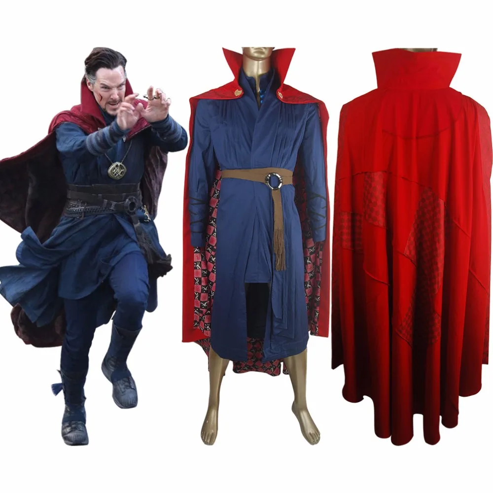 Doctor Strange Cosplay Costume For Adult Doctor Strange Cloak - Halloween P...