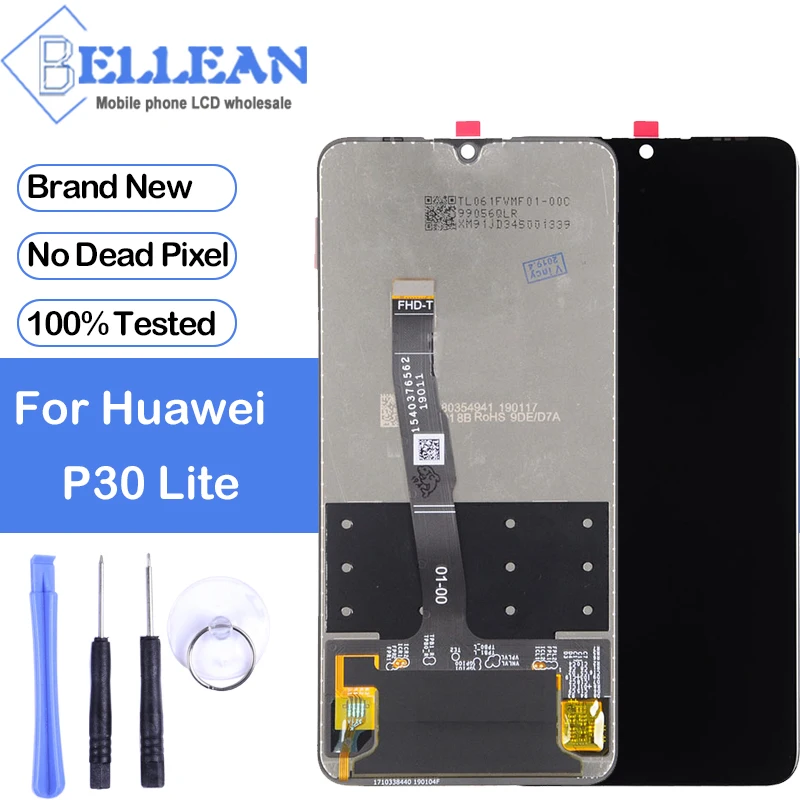 

Dinamico For Huawei Nova 4E LCD With Touch Screen Digitizer Assembly P30 Lite Lcd MAR L01A L21A LX1A LX1M LX2 L21 L22A Display