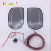 Sansour-Espejo de autobús para camión, alfombrilla calefactable de vidrio para eliminar las heladas, compatible con la mayoría de los espejos laterales del vehículo, almohadilla desnebulizadora de calor de 12V de CC ► Foto 3/5
