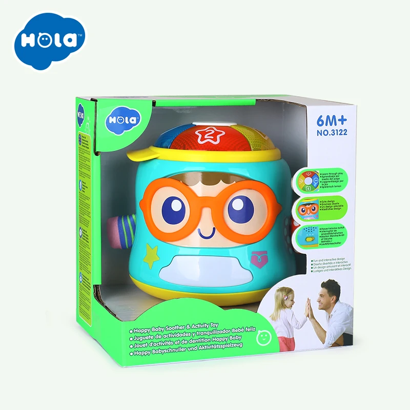 HOLA 3122 Baby Soother & Activity Toy with Music / Light Develop Baby Intelligence Baby Activity Grasping Toy HOLA 3122 Baby Soother & Activity Toy with Music / Light Develop Baby Intelligence Baby Activity Grasping Toy