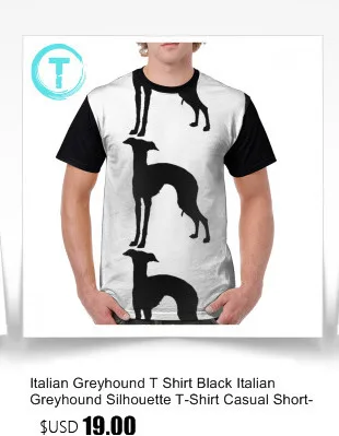 Итальянский Грейхаунд футболка теневая Футболка мужская потрясающая графическая футболка уличная одежда 100 полиэстер с принтом короткий рукав 5x футболка