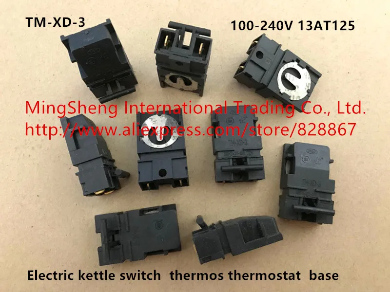 

Original new 100% electric kettle accessories steam switch thermostat TM-XD-3 KSD368-A 100-240V 13AT125