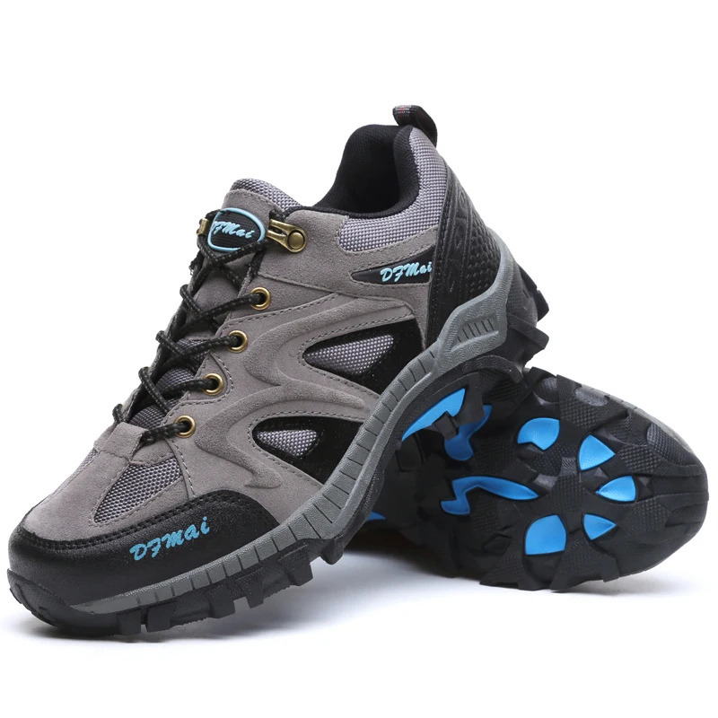 

Mesh New Men Sneakers Shoes Breathable Outdoor Climbing Mountain Trekking Shoes Hiking Camping Shoes Hunting Sport Boots