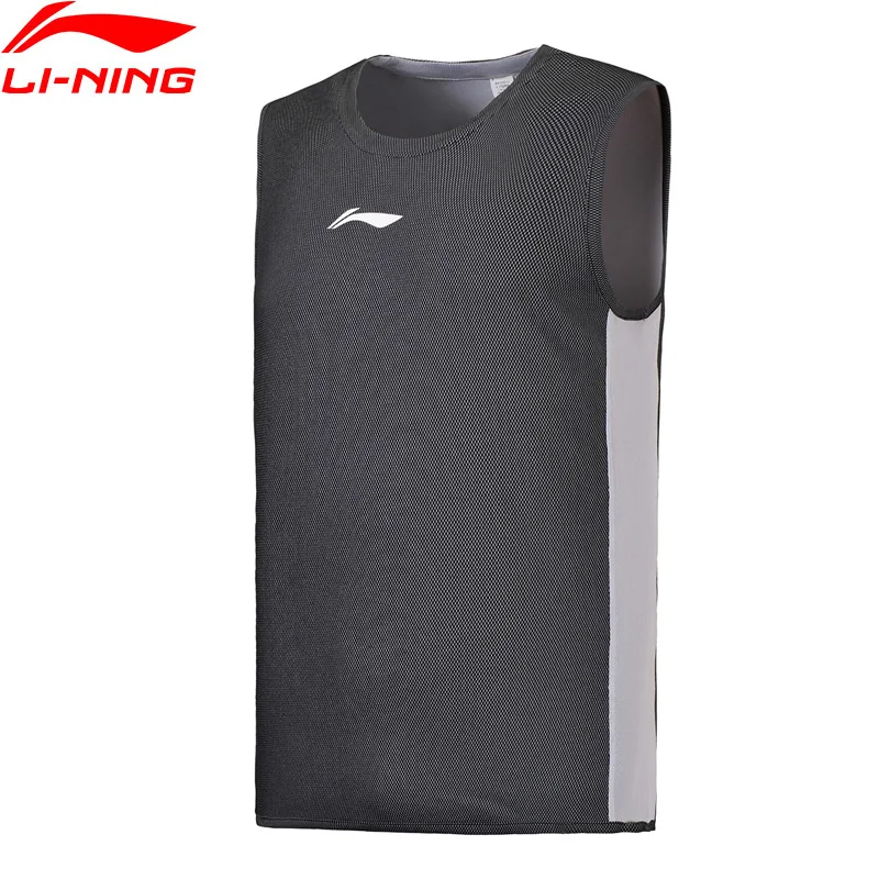 

Li-Ning Men Basketball Vest Reversible Sleeveless Jerseys 100% Polyester Regular Fit Breathable LiNing Sport Tops AAYN017 MBS069