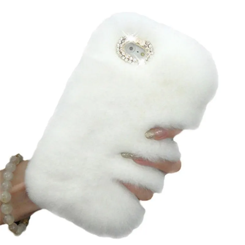 

1Pcs Luxury Warm Fluffy Rabbit Fur Phone Case For Samsung Galaxy J5 J7 Prime 2015 J510 2016 J5 2017 J7 Max Plus J7 DUO J7 2018