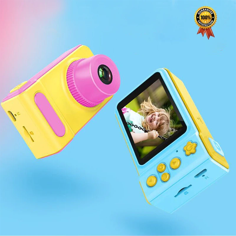 

Camcorder Child Camera Mini Digital Portable Toy Gifts 2 Inch Photograph Battery Powered Cute Cartoon Anti-shake Travel