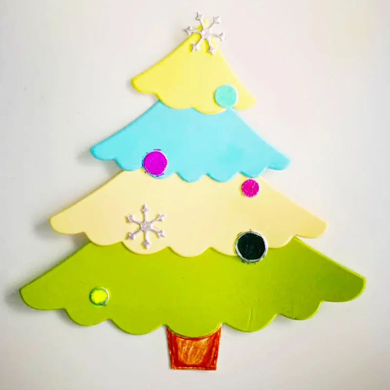 Buy Christmas Tree Metal Cutting Dies Cut for Paper
