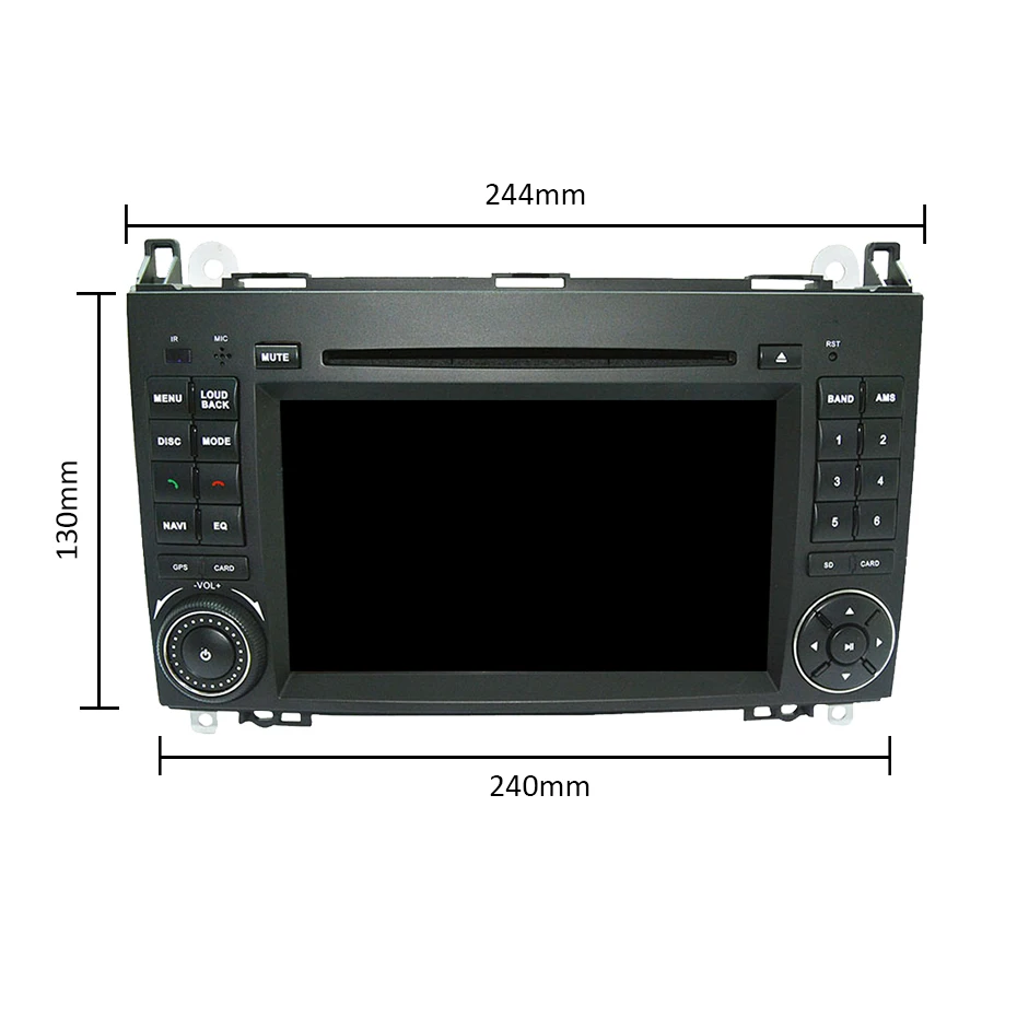 Clearance DSP Android 9.0 64G IPS 2 din DVD For Benz Sprinter B200 W209 W169 W169 W245 B170 Vito W639 Viano Crafter LT3G A180 A160 W906 32
