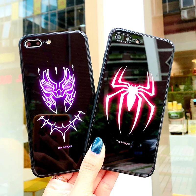 coque lumineuse marvel iphone xr