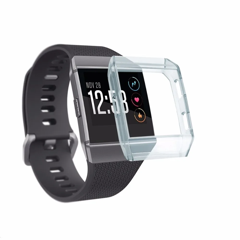 

Protective Case Frame Shock Resistant Cover Protector Shell For Fitbit Ionic Smart Watch