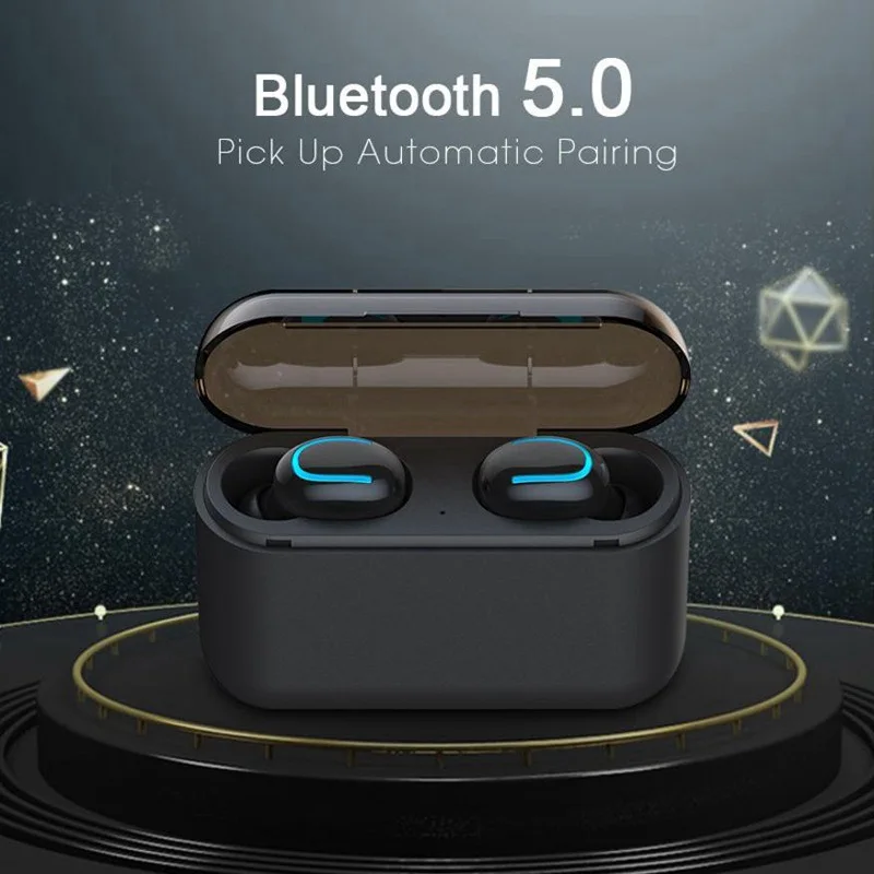 Vtin TWS Ture Earphones Wireless Bluetooth 5.0 Earbuds Waterproof TWS Headset Headphone with 1500mAh Charging Case 3D Stereo     (9)