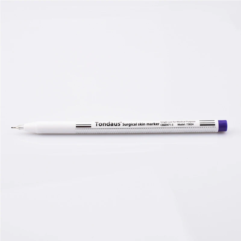 10pcs tattoo skin marker surgical permanent makeup eyebrow marker pen With Measuring Ruler Microblading Positioning Tool 1