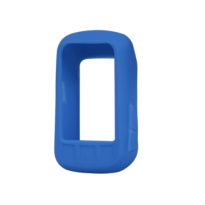 Силиконовый кожаный чехол, защитный чехол для Wahoo Element Bolt gps, чехол для велосипедного компьютера s Sleeve - Цвет: Blue
