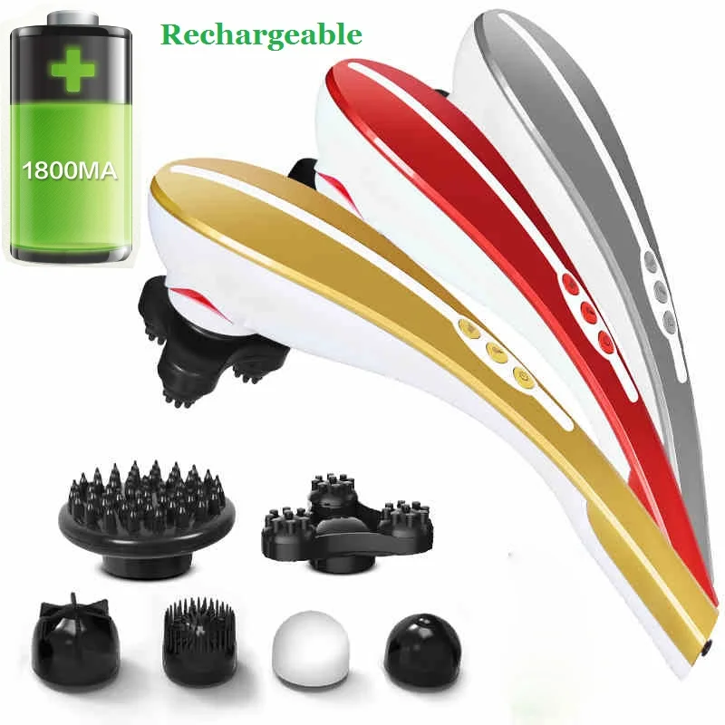 wireless charging dolphins massage device moves cervical electric multi