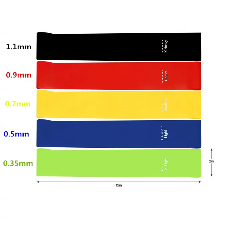 5 шт. взрывной Йога тяга ралли латексная фитнес эластичная лента сопротивление группа силовой тренировки растягивающийся пояс Натяжное кольцо