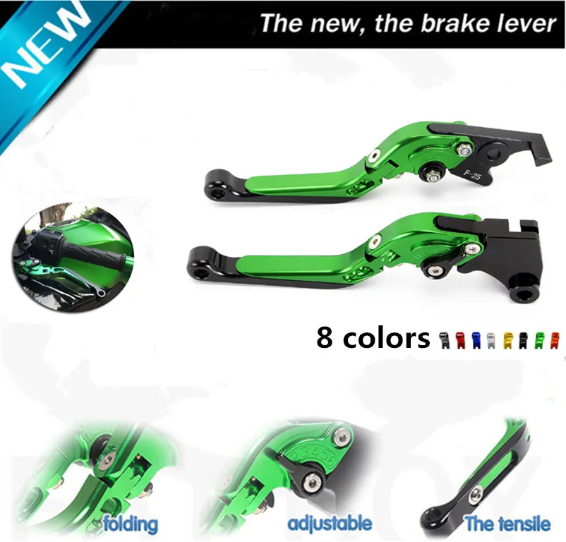 New motorcycle brake lever CNC throttle handle for Kawasaki Brakes