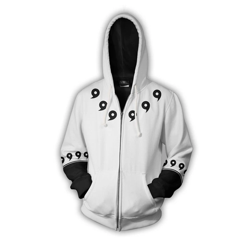 Japan Anime Naruto0 Naruto0 Uzumaki 3D Printed Hoodie Costume Sweatshirt Jacket