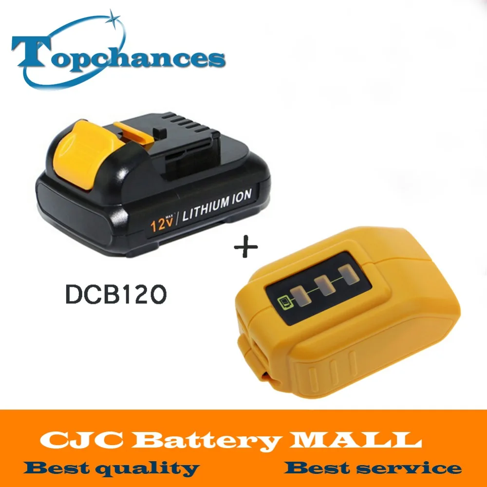 High Quality font b power b font font b tool b font Battery For Dewalt 12V