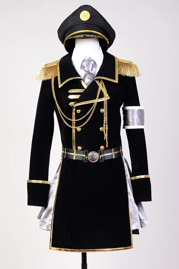 K Return of Kings костюмированная игра "Неко" Военная Униформа костюм, полный набор Униформа костюм для Хэллоуина для мужчин и женщин