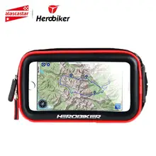 Herobiker держатель для телефона в байкерском стиле, подставка для телефона, держатель для телефона, водонепроницаемый чехол, сумка для Iphone 6/7, samsung