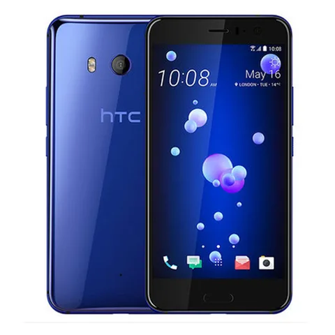 Original HTC U11 Mobile Phone 5 5 inch 12MP camera LTE single sim Unlocked ROM 64GB include earphone  Free DHL-EMS shipping